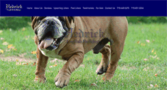 Desktop Screenshot of hedrickenglishbulldogs.com